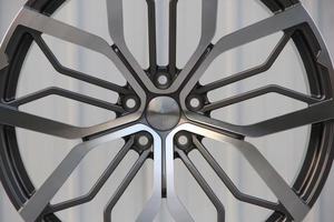 Rines de Aleación de Aluminio para Automóvil de 18 19 <span class=keywords><strong>20</strong></span> 21 22 24 Pulgadas, Fondo Plateado con Letras Rojas para Maserati, Gran Oferta - Product Image 4