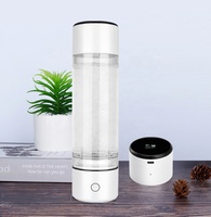Gobelet à eau intelligent chaud, générateur d'hydrogène moléculaire, technologie SPE PEM, écran OLED, rappel de consommation d'eau, marques OEM coréennes, japonaises, américaines
