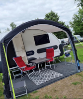 Auvent gonflable en tube TPU pour camping-car, remorque, porche, tente latérale, accessoires extérieurs pour caravane et remorque