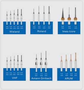 Fraiseuses dentaires pour systèmes CAD CAM - Product Image 5