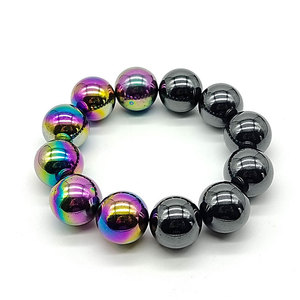 Bola magnética <span class=keywords><strong>de</strong></span> ferrita pulida personalizada <span class=keywords><strong>de</strong></span> 33mm, superficie recubierta <span class=keywords><strong>de</strong></span> Ndfeb permanente <span class=keywords><strong>de</strong></span> grado N35 con color - Product Image 4