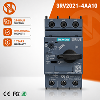 Nouveau disjoncteur thermique magnétique manuel original Siemens 3RV2021-4AA10 Sirius 3RV2 S0 10-16A 3 pôles Classe 10 7,5 kW 400 V