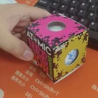 Nueva Pelota Antiestrés de Rebote Lento con Textura de Bola de Nieve, Cubo de Alivio para la Ansiedad, Regalo Sensorial