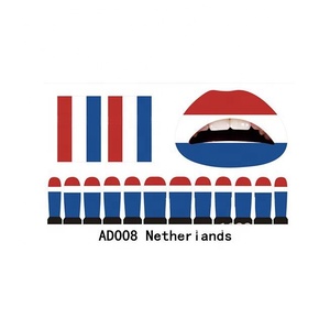 Pegatinas <span class=keywords><strong>de</strong></span> la Bandera Nacional <span class=keywords><strong>de</strong></span> los Países Bajos Personalizadas WK 2026, Impermeables, <span class=keywords><strong>para</strong></span> Cara y Cuerpo, <span class=keywords><strong>Tatuajes</strong></span> Temporales <span class=keywords><strong>para</strong></span> Partidos <span class=keywords><strong>de</strong></span> <span class=keywords><strong>Fútbol</strong></span> - Product Image 4