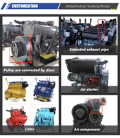 Moteur Diesel 4 Temps Refroidi par Air F4l912 à 4 Cylindres pour Machines, Ensemble Moteur pour Deutz 36hp 40hp 45hp 50hp 55hp 60hp 70hp