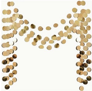 Guirnalda de Triángulos con Puntos de Colores para Decoración de Fiestas de Cumpleaños Infantiles y Carnaval - Product Image 3