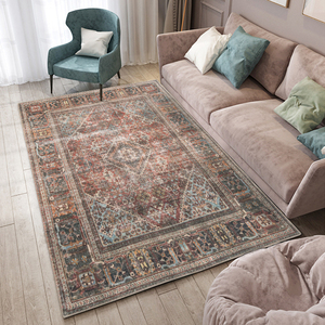 Tappeti Persiani Stampati Personalizzati Lavabili in Lavatrice, Tappeti per Soggiorno, Tappeti e Moquette Turchi - Product Image 3
