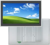 Nouvel écran tactile capacitif multi-touch industriel de 15,6 pouces, moniteur PC embarqué sous Windows 11, écran IP65, affichage tactile 10 points, usage professionnel