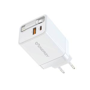 Cargador retráctil - Cargador retráctil / 20W / Tipo C / Tipo A / protección térmica / protección contra sobretensiones - Product Image 1