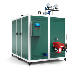 Générateur industriel vertical de 2 tonnes, alimenté au mazout et au gaz, certifié CE ISO9001 - Product Image 1