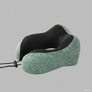 Oreiller en forme de U mémoire coton <span class=keywords><strong>avion</strong></span> oreiller Portable et stockable <span class=keywords><strong>pour</strong></span> voyage cou oreiller <span class=keywords><strong>pour</strong></span> bureau sieste - Product Image 2