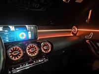 Accessoires pour Mercedes-Benz Classe A W177 : Garniture de sortie d'air turbine, garniture d'entrée d'air, éclairage d'ambiance LED