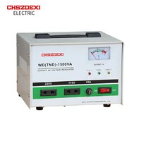 Monophasé AC 120V-230V SVC 5KVA-20KVA Cuivre Servo Moteur Automatique Régulateur De Tension Stabilisateur
