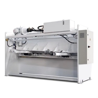 Nouvelle machine de cisaillement à guillotine en métal CNC entièrement automatique avec système hydraulique, largeur de coupe de 10 000 mm et capacité d'épaisseur de 40 mm