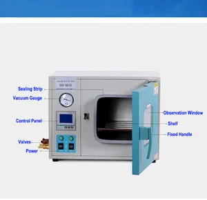 Labor Hoch temperatur Mikrowelle Digital Screen Vakuum trocknungs ofen Maschine