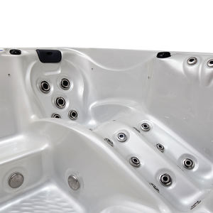 Baignoire Spa <span class=keywords><strong>Hydro</strong></span>-Massage à Économie d'Énergie avec 5 Matériaux Isolants pour Famille - Product Image 2