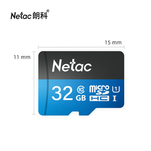 Netac 32GB Class 10 <span class=keywords><strong>SD</strong></span> TF Thẻ nhớ thẻ màu xanh đen OEM màu công suất lớn giám sát nhà thiết bị, ghi xe - Product Image 6