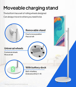 หน้าจอสัมผัสแบบ IN-cell ขนาด21.5นิ้วสมาร์ททีวีระบบสัมผัสที่สามารถเคลื่อนย้ายได้หน้าจอสัมผัส LCD หน้าจอสัมผัสแบบแอนดรอยด์ขาตั้งสำหรับสมาร์ททีวี - Product Image 4