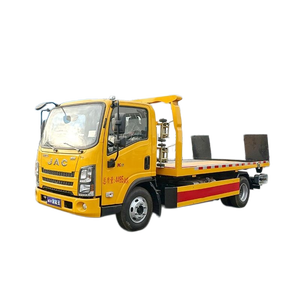 รถยกพ่วงแบบแบน 6 ล้อ JAC รุ่นใหม่ สำหรับงานหนัก เครื่องยนต์ดีเซล เกียร์ธรรมดา เหมาะสำหรับการกู้คืนยานพาหนะเชิงพาณิชย์ และบริการถนนในเขตเทศบาล - Product Image 1