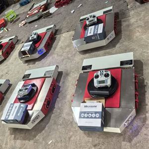 30 Tonnen Fabrik maschinen Mobile Runner Polyurethan <span class=keywords><strong>Material</strong></span> Truck Großformat ige Cargo Pallet <span class=keywords><strong>Mover</strong></span> Skate Machine Skates - Product Image 2