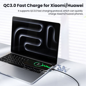 Toocki Smart Power Off USB a Tipo C 1m/2M 100W PD Cable de nailon de transferencia de datos de carga rápida - Product Image 2