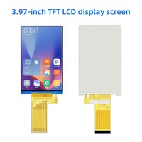 3,97 Zoll IPS TFT LCD Displaymodul 480x800 Auflösung 3SPI+RGB24BIT Schnittstelle Touchpanel Optional LED-Hintergrundbeleuchtung 450cd/m²