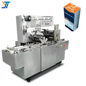 Automatic Cosmetic Cellophane Wrapping Machine PVC Film 3d Transparent Film Packing