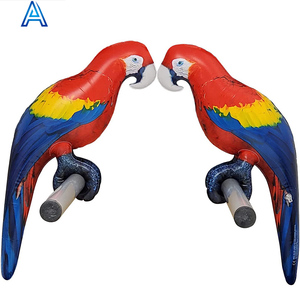 Fabrieksprijs Goedkope Duurzame Milieuvriendelijke Vinyl Pvc Opblaasbare Vogel Papegaai Model Speelgoed - Product Image 2