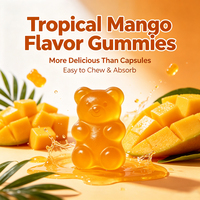 Gummies probiotiques personnalisées en gros avec logo, supplément nutritionnel en gummies sur mesure