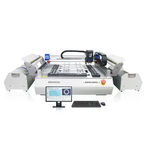 Ltd smt picareta e lugar máquina de desktop chip mounter, máquina automática de pegar alta velocidade para fabricação de pcb com câmera