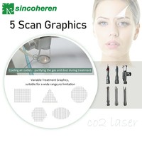 Machine à laser CO2 fractionné, longueur d'onde 10,6 m, taille de spot 0,1 mm, écran LCD 12,1 pouces pour le resurfaçage de la peau