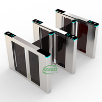 Torniquete de Paso Rápido, Puerta Automática de Control de Acceso, Sistema de Seguridad para Áreas de Alto Tráfico