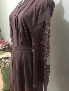 Robe adultes, en dentelle ajourée, pour musulmanes, tenue turque, à dubaï, Abaya, nouvelle collection - Product Image 2