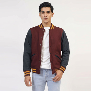 Veste universitaire pour hommes, vente en gros, prix bas, qualité supérieure, respirante et à séchage rapide - Product Image 1