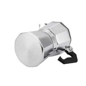 Modern 1/2/3/6/9/12cups Moka Pot Italian Stovetop Espresso Maker Aluminum Moka Pot for <b>Gas</b> & Electric Stoves BPA-Free with Lid - Product Image 4