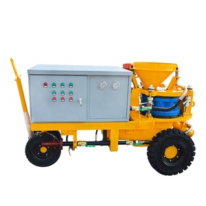 เครื่องพ่นคอนกรีตปูนทรายแห้งความยาว200เมตรสำหรับการขุดหลุมใต้ดินอุปกรณ์การฉีดพ่นแบบเปียก - Product Image 6