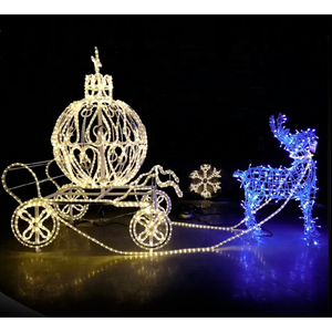 حديقة الديكور عيد الميلاد ضوء مزلقة في الهواء الطلق للماء ضوء عيد الميلاد مزلقة هدايا عيد الميلاد الفاخرة - Product Image 3