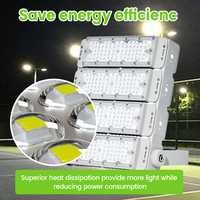 Projecteur LED extérieur en aluminium pour éclairage de rue, de cour, de parking, de stade et de chantier