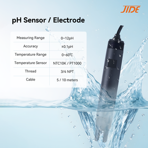 JIDE Bestseller Double Liquid Junction <span class=keywords><strong>ph</strong></span> Sonden sensor Elektrode Meerwasser Niedriger Preis mit 3/4NPT - Product Image 2