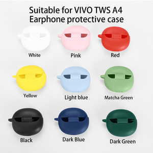Funda Protectora de Silicona para Auriculares Inalámbricos <span class=keywords><strong>Vivo</strong></span> TWS A4 y para <span class=keywords><strong>Airpods</strong></span> Pro, Carcasa para Auriculares y Cubierta para Audífonos - Product Image 2