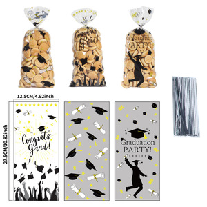 Bolsas <span class=keywords><strong>de</strong></span> dulces <span class=keywords><strong>de</strong></span> fondo plano aptas para uso alimentario, ideales para la temporada <span class=keywords><strong>de</strong></span> graduación, bolsas <span class=keywords><strong>de</strong></span> regalo para festividades, bolsas para hornear pasteles y <span class=keywords><strong>Navidad</strong></span> - Product Image 5
