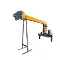 Grue de levage entièrement automatique montée sur véhicule de 5 tonnes, flèche télescopique hydraulique détachable, grue montée sur véhicule