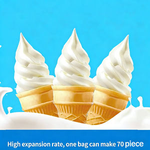 Polvo para <span class=keywords><strong>Helado</strong></span> <span class=keywords><strong>de</strong></span> <span class=keywords><strong>Chocolate</strong></span>, Mezcla <span class=keywords><strong>de</strong></span> Polvo para <span class=keywords><strong>Helado</strong></span> Suave Estilo McDonald's, 1 kg, Reproduce el Sabor Famoso, Suave y Sedoso para Tiendas <span class=keywords><strong>de</strong></span> Postres - Product Image 4