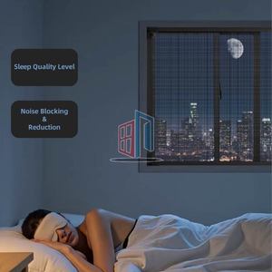 Factory Wholesale Price Adjustable DIY Magnetic <strong>Window</strong> Screen Mesh with Rolling Tool Screen Retainer Spline for <strong>Windows</strong> - Product Image 4