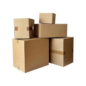 Grenzüberschreitender E-Commerce Wellpappe Faltbarer Karton Extra Hart Extra Groß Maßgefertigte Rechteckige Umzugs-Verpackungsbox - Product Image 1