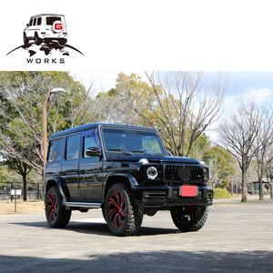 2019 <span class=keywords><strong>Mercedes</strong></span> classe G <span class=keywords><strong>W463</strong></span> G500 G55 G63 Kit carrozzeria stile con cappuccio e paraurti anteriore in materiale PP nuove condizioni - Product Image 6