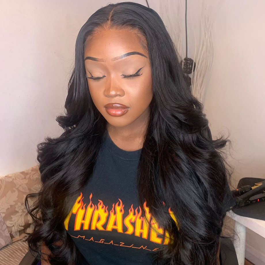 4x4 closure wig human hair