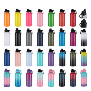 12oz Insulated Water Bottle With Straw Lids Stainless Steel Kids Water Bottles For School Double Wall Vacuum Metal Water Bottle - Product Image 2