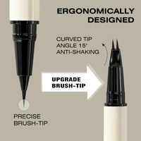 Crayon à sourcils liquide waterproof double embout pour des sourcils naturels