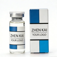 Etiqueta Personalizada Removible para Viales de Péptidos para Mascotas de 30 ml para Viales Inyectables